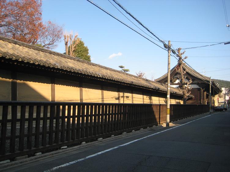 太閤塀と南大門